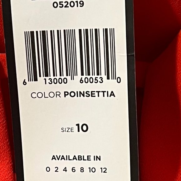 BCBGMAXAZRIA Women's Strappy Caged Gown Size-10 NWT - Picture 9 of 9